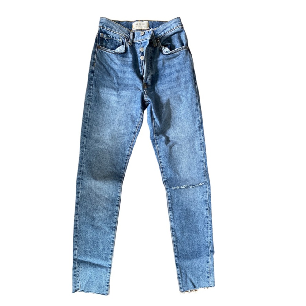 Free people denim straight leg (Won’t ship till July- moving)